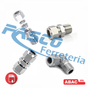 Racor para Tubing